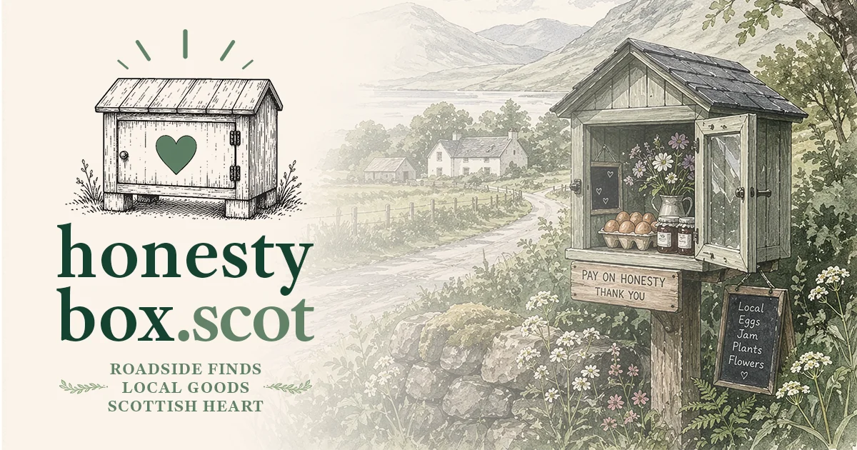Honesty boxes near you across Scotland: HonestyBox.scot